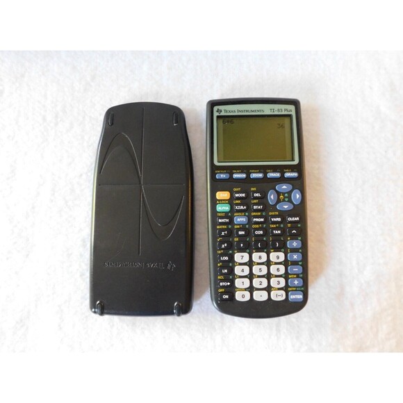 Texas Instruments Calculator TI-83 Plus Great Pre-Owned Condition - Picture 1 of 12